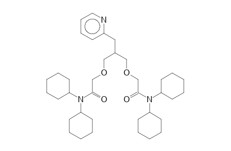 N,N-Dicyclohexyl-2-{2-[(dicyclohexylcarbamoyl)-methoxy-methyl]-3-pyridin-2-yl-propoxy}-acetamide