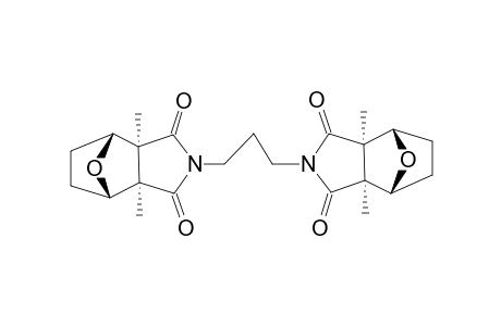 BIS-[(1-S,2-R,3-S,6-R)-1,2-DIMETHYL-3,6-EPOXYCYCLOHEXANE-1,2-DICARBOXIMIDO]-TRIMETHYLENE