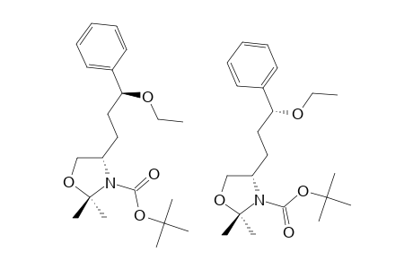 (4S,3'RS)-(3'-ETHOXY-3'-PHENYLPROPYL)-2,2-DIMETHYL-OXAZOLIDINE-3-CARBOXYLIC-ACID-TERT.-BUTYLESTER
