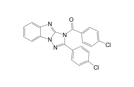 1(or 3)-(4-Chlorobenzoyl)-2-(4-chlorophenyl)-1(or 3)H-1,2,4-triazolo[1,5-a]benzimidazole