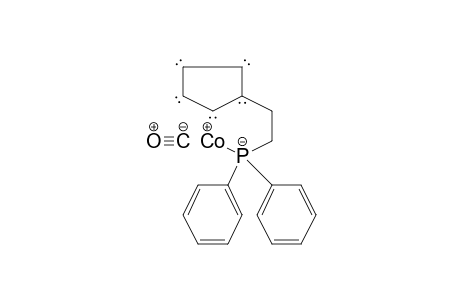 Cobalt, carbonyl[(1,2,3,4,5-.eta.)-1-[2-(diphenylphosphino)ethyl]-2,4-cyclopentadien-1-yl-P]-