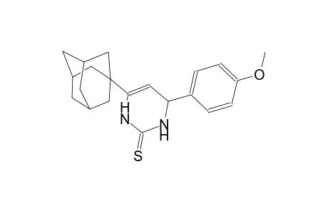 6-(1-adamantyl)-4-(4-methoxyphenyl)-3,4-dihydro-2(1H)-pyrimidinethione