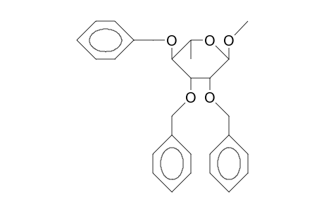 Methyl 2,3,4-tri-O-benzyl.alpha.-L-rhamnopyranoside