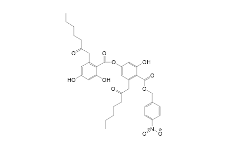 p-Nitrobenzyl 4-O-demethylmicrophyllinate