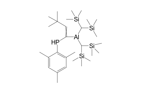 [1-[bis[bis(trimethylsilyl)methyl]alumanyl]-3,3-dimethyl-but-1-enyl]-(2,4,6-trimethylphenyl)phosphane