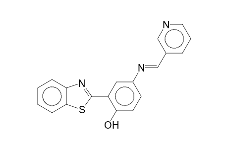 2-(1,3-Benzothiazol-2-yl)-4-([(E)-3-pyridinylmethylidene]amino)phenol