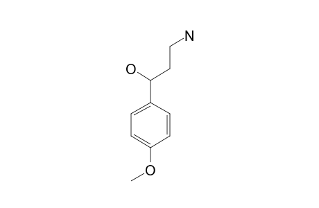 3-AMINO-1-(4'-METHOXYPHENYL)-PROPANOL