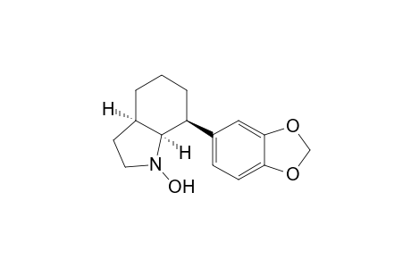 (3aR,7S,7aS)-7-(1,3-benzodioxol-5-yl)-1-hydroxy-2,3,3a,4,5,6,7,7a-octahydroindole