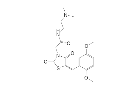 3-thiazolidineacetamide, 5-[(2,5-dimethoxyphenyl)methylene]-N-[2-(dimethylamino)ethyl]-2,4-dioxo-, (5E)-