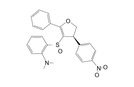 (3R*,SR*)-3-(4-Nitrophenyl)-4-[2-(N,N-dimethylamino)phenylsulfinyl]-5-phenyl-2,3-dihydrofuran