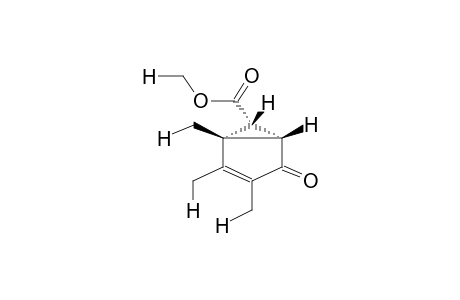 1,2,3-TRIMETHYL-4-OXOBICYCLO[3.1.0]HEX-2-EN-6-CARBOXYLIC ACID, METHYLESTER