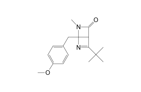 2,6-Diazabicyclo[2.2.0]hex-5-en-3-one, 5-(1,1-dimethylethyl)-1-[(4-methoxyphenyl)methyl]-2-methyl-