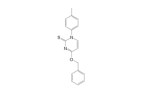 4-BENZOXY-1-PARA-TOLYLPYRIMIDINE-2(1H)-THIONE
