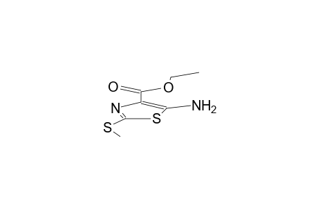 ethyl 2-methylthio-5-aminothiazole-4-carboxylate