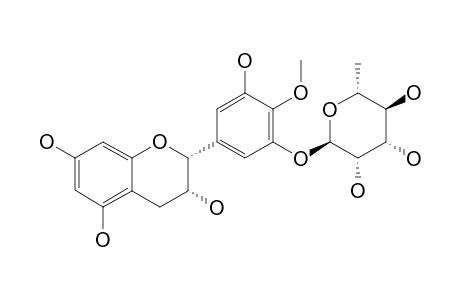 LICANOL;(-)-4'-O-METHYL-EPIGALLO-CATECHIN-3'-O-ALPHA-L-RHAMNOPYRANOSIDE