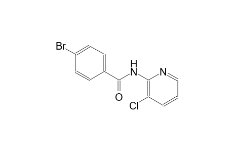 4-bromo-N-(3-chloro-2-pyridinyl)benzamide