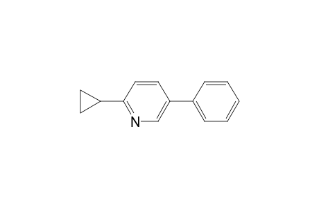 2-Cyclopropyl-5-phenylpyridine