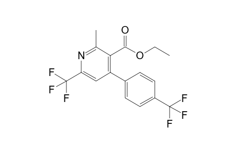 Ethyl 2-methyl-4-(4-trifluoromethylphenyl)-6-trifluoromethylpyridine-3-carboxylate