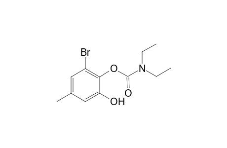 2-Bromo-6-hydroxy-4-methylphenyl diethylcarbamate