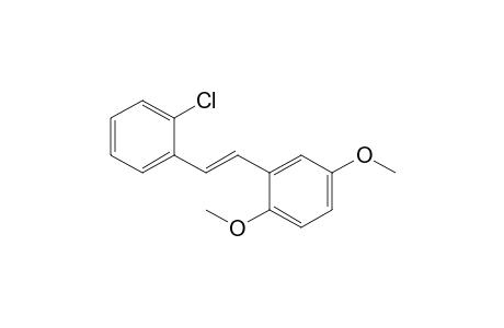 2-[(E)-2-(2-chlorophenyl)ethenyl]-1,4-dimethoxy-benzene