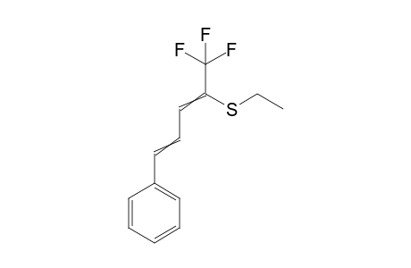 (4-ethylsulfanyl-5,5,5-trifluoro-penta-1,3-dienyl)benzene