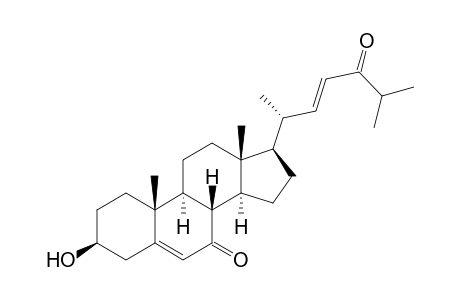 3.beta.-Hydroxycholesta-5,22-diene-7,24-dione