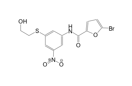 5-bromo-N-{3-[(2-hydroxyethyl)sulfanyl]-5-nitrophenyl}-2-furamide