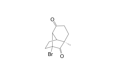 8-Bromo-6-methyltricyclo[4.4.0.0(2,8)]decane-3,7-dione