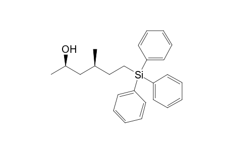 (2R,4R)-4-methyl-6-(triphenylsilyl)hexan-2-ol