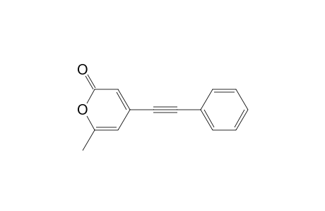 4-(Phenylethynyl)-6-methyl-2-pyrone