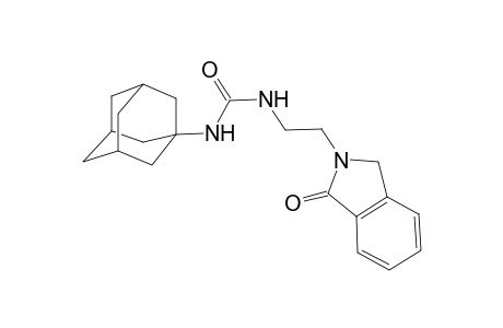 1-(adamantan-1-yl)-3-[2-(1-oxo-2,3-dihydro-1H-isoindol-2-yl)ethyl]urea