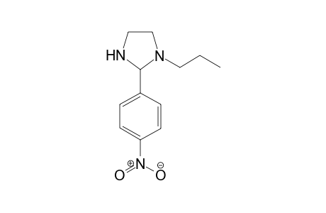 2-(4-nitrophenyl)-1-propyl-imidazolidine