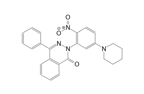 2-[2-nitro-5-(1-piperidinyl)phenyl]-4-phenyl-1(2H)-phthalazinone
