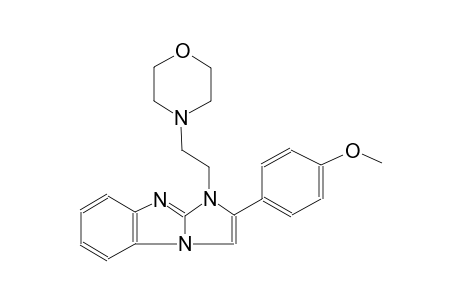 2-(4-methoxyphenyl)-1-[2-(4-morpholinyl)ethyl]-1H-imidazo[1,2-a]benzimidazole