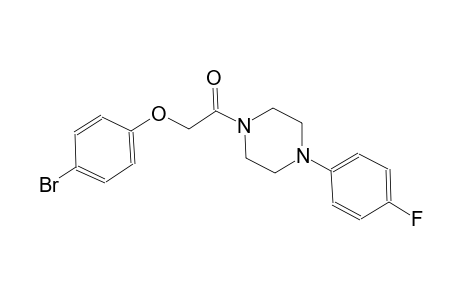 4-bromophenyl 2-[4-(4-fluorophenyl)-1-piperazinyl]-2-oxoethyl ether