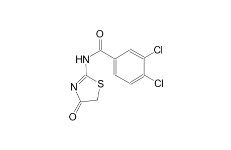 3,4-dichloro-N-(4-oxo-4,5-dihydro-1,3-thiazol-2-yl)benzamide