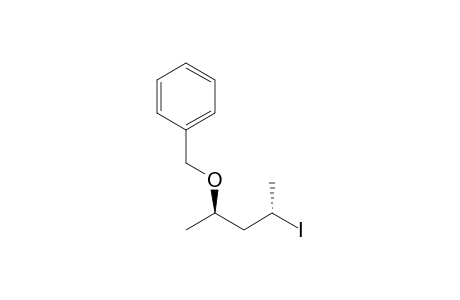 ((((2R,4S)-4-iodopentan-2-yl)oxy)methyl)benzene