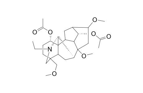 1,14-Diacetoxy1-8-methoxyisotalatizidine