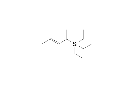 triethyl-[(E)-pent-3-en-2-yl]silane