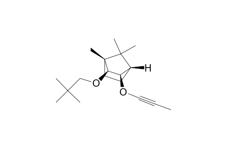 (1R,2S,3R,4S)-1,7,7-trimethyl-2-neopentyloxy-3-prop-1-ynoxy-norbornane