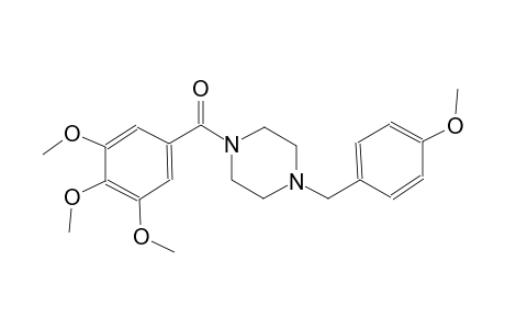1-(4-methoxybenzyl)-4-(3,4,5-trimethoxybenzoyl)piperazine