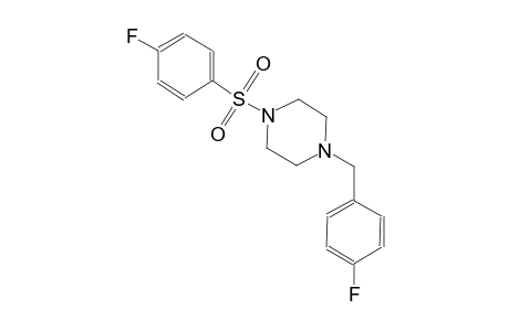 piperazine, 1-[(4-fluorophenyl)methyl]-4-[(4-fluorophenyl)sulfonyl]-