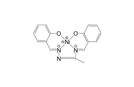 Nickel(II), [bis(salicylidene)acetamidrazonato(2-)]