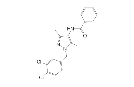 N-[1-(3,4-dichlorobenzyl)-3,5-dimethyl-1H-pyrazol-4-yl]benzamide