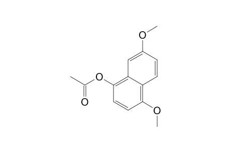 4-Acetoxy-1,6-dimethoxynaphthalene