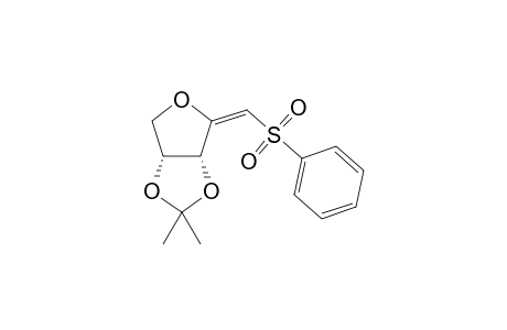 (E)-2-[(Benzenesulfonyl)methylidene]-3,4-O-isopropylidenetetrahydrofuran