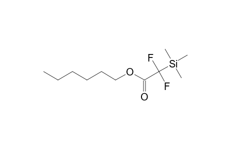 n-hexyl 2,2-difluoro-2-(trimethylsilyl)acetate