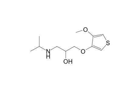 1-(4-methoxythiophen-3-yl)oxy-3-(propan-2-ylamino)propan-2-ol