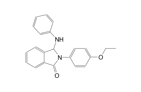 1H-isoindol-1-one, 2-(4-ethoxyphenyl)-2,3-dihydro-3-(phenylamino)-