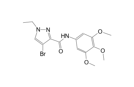 4-bromo-1-ethyl-N-(3,4,5-trimethoxyphenyl)-1H-pyrazole-3-carboxamide